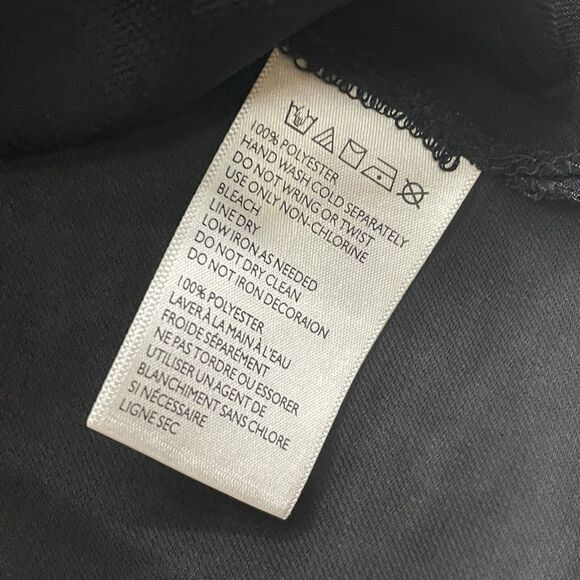 Ecote Shirt Womens Small Black Gold Sheer Embellished Urban Outfitters Cut Out - Picture 7 of 10